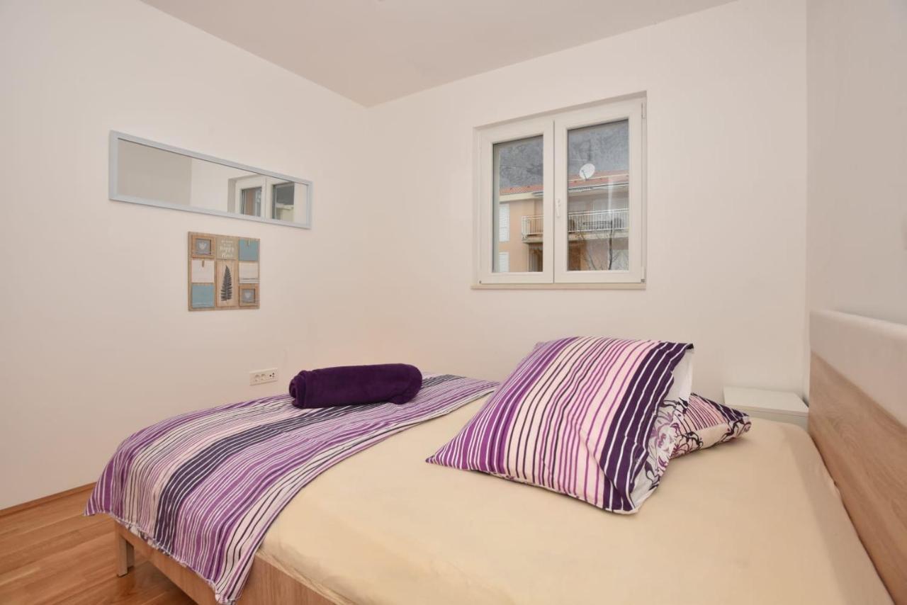 Apartment Anna A2+2 Makarska Exteriör bild