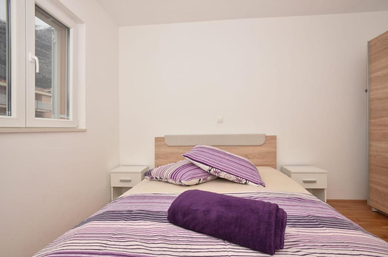 Apartment Anna A2+2 Makarska Exteriör bild